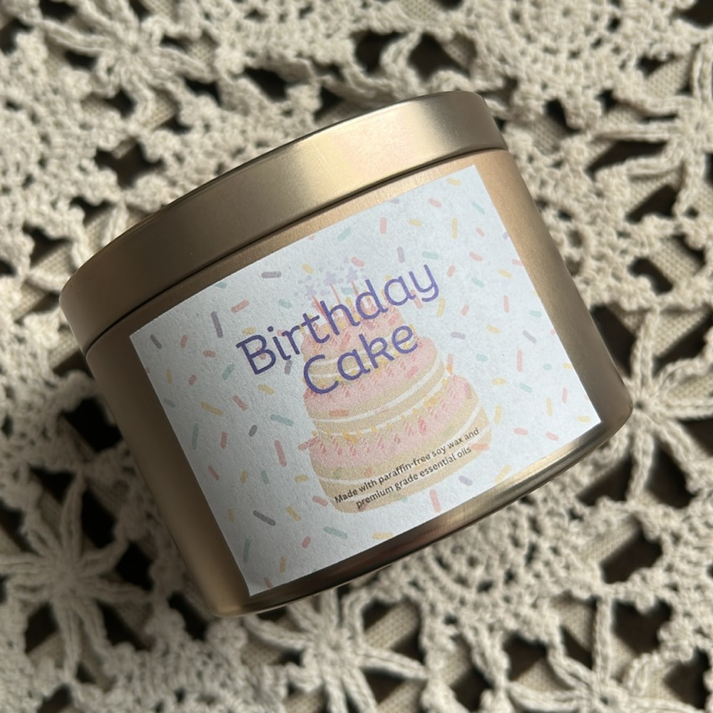 Scented Soy Wax Candle 8oz - Picture 3 of 7